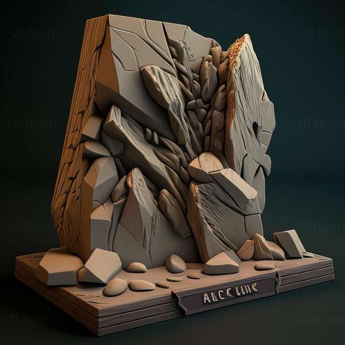 3D model Rock of Ages 3 Make Break game (STL)